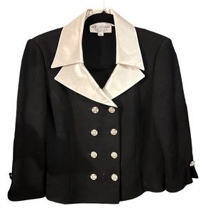 St. John Evening by Marie Claire, tuxedo style jacket